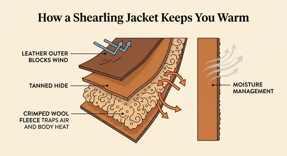 Shearling Jacket: The Complete Warmth and Style Guide